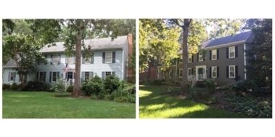 massengill-b-a From white to grey James Hardie Plank siding in Richmond, VA.