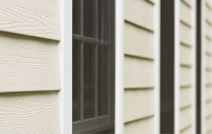 James Hardie trim board on a home in Richmond, VA.