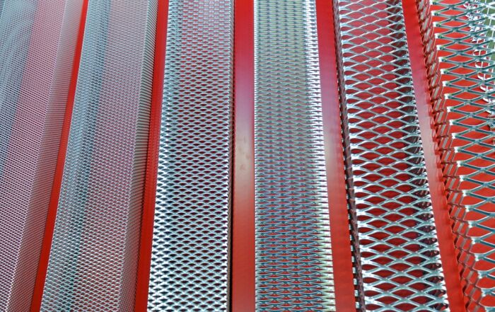 Regular mesh gutter guards next to finer, micro-mesh gutter guards Richmond, VA.