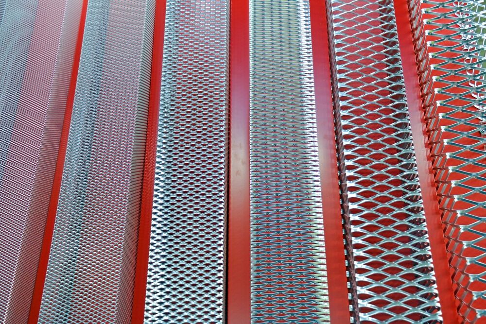 Regular mesh gutter guards next to finer, micro-mesh gutter guards Richmond, VA.
