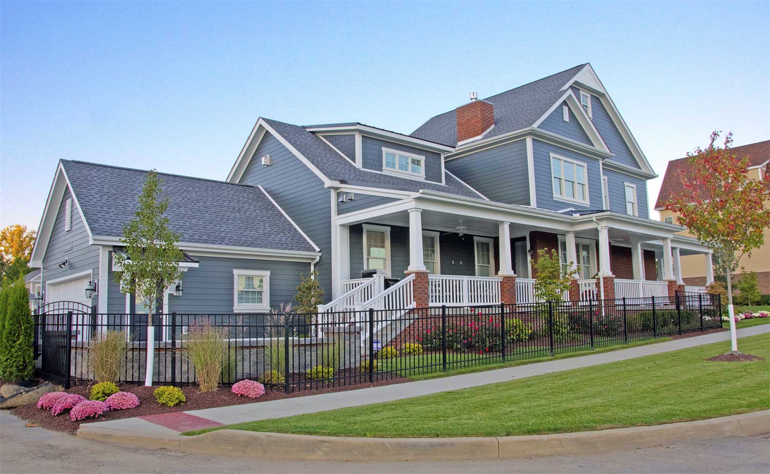 Hardie® Plank Lap Siding Boothbay Blue in Richmond, Virginia