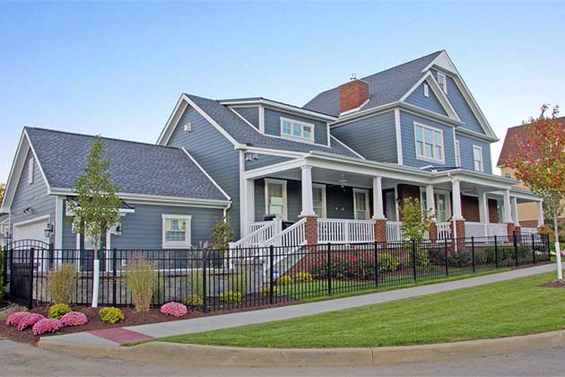 James Hardie® Board plank siding in Central Virginia.