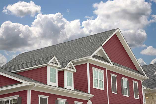 New replacement siding for home in Midlothian, VA.